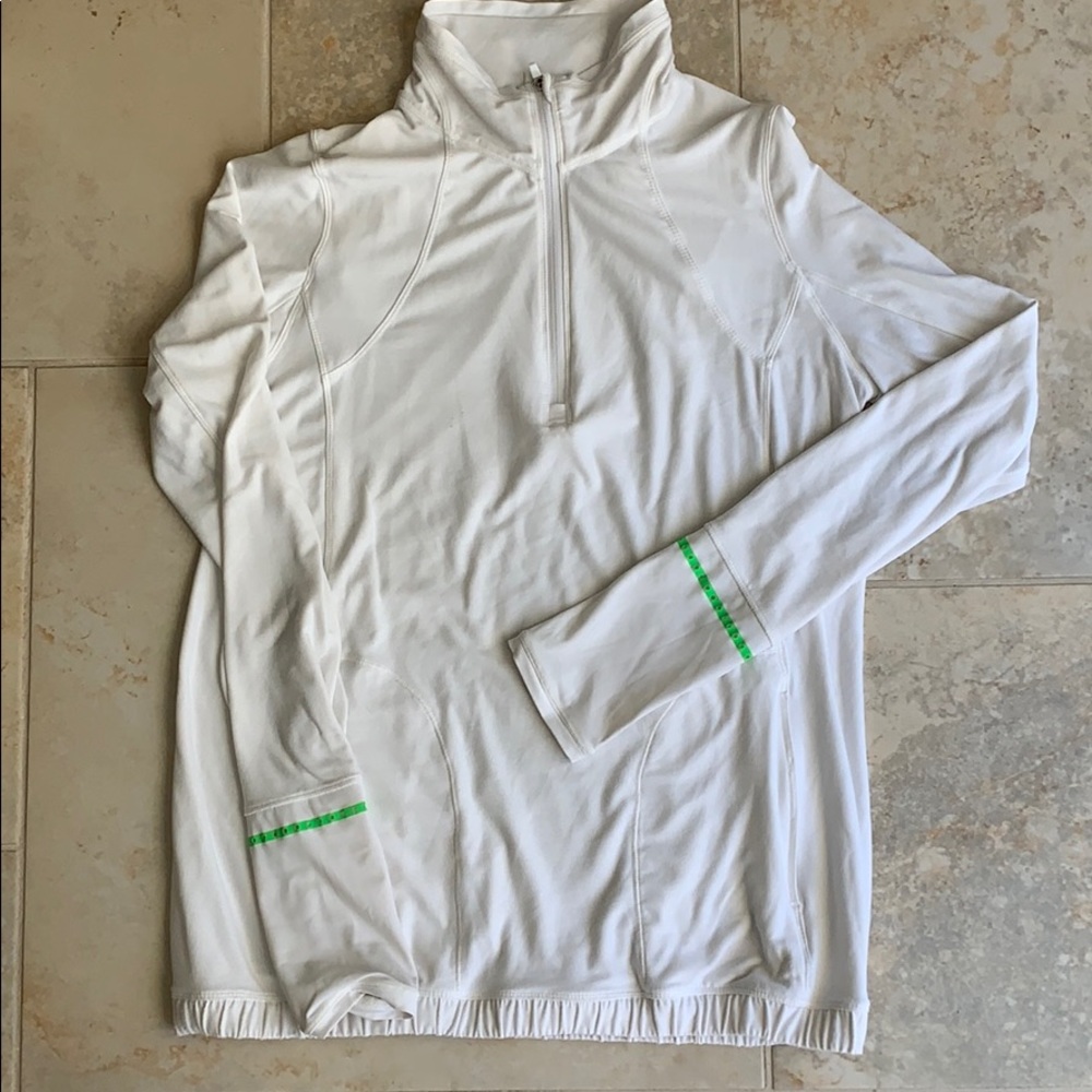 Lululemon Long Sleeve Pullover - white